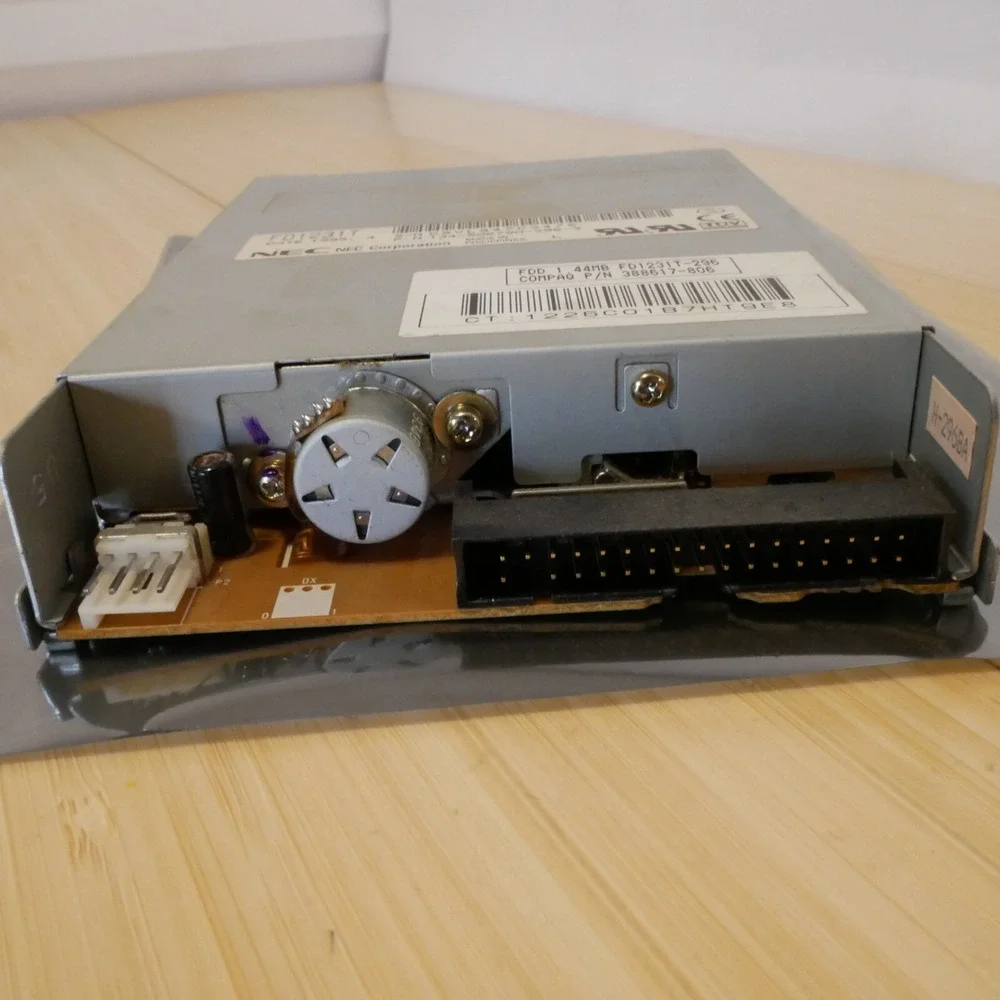 NEC HP 3.5 inch Floppy‎ Disk Drive FD1231T Internal Desktop 1.44MB Tested - 38